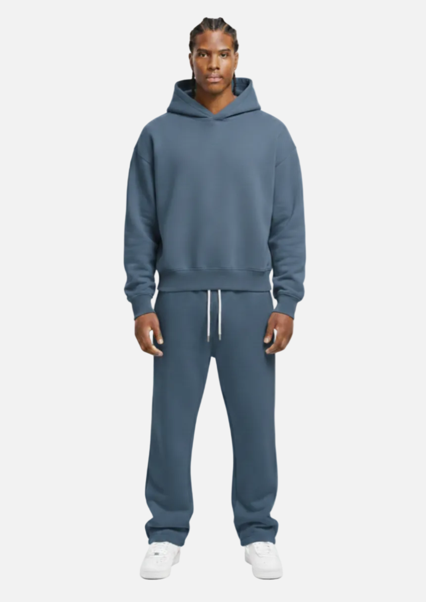 CLOUDS HOODIE + JOGGER BLUE