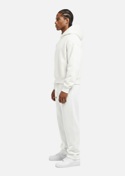 CLOUDS HOODIE + JOGGER WHITE