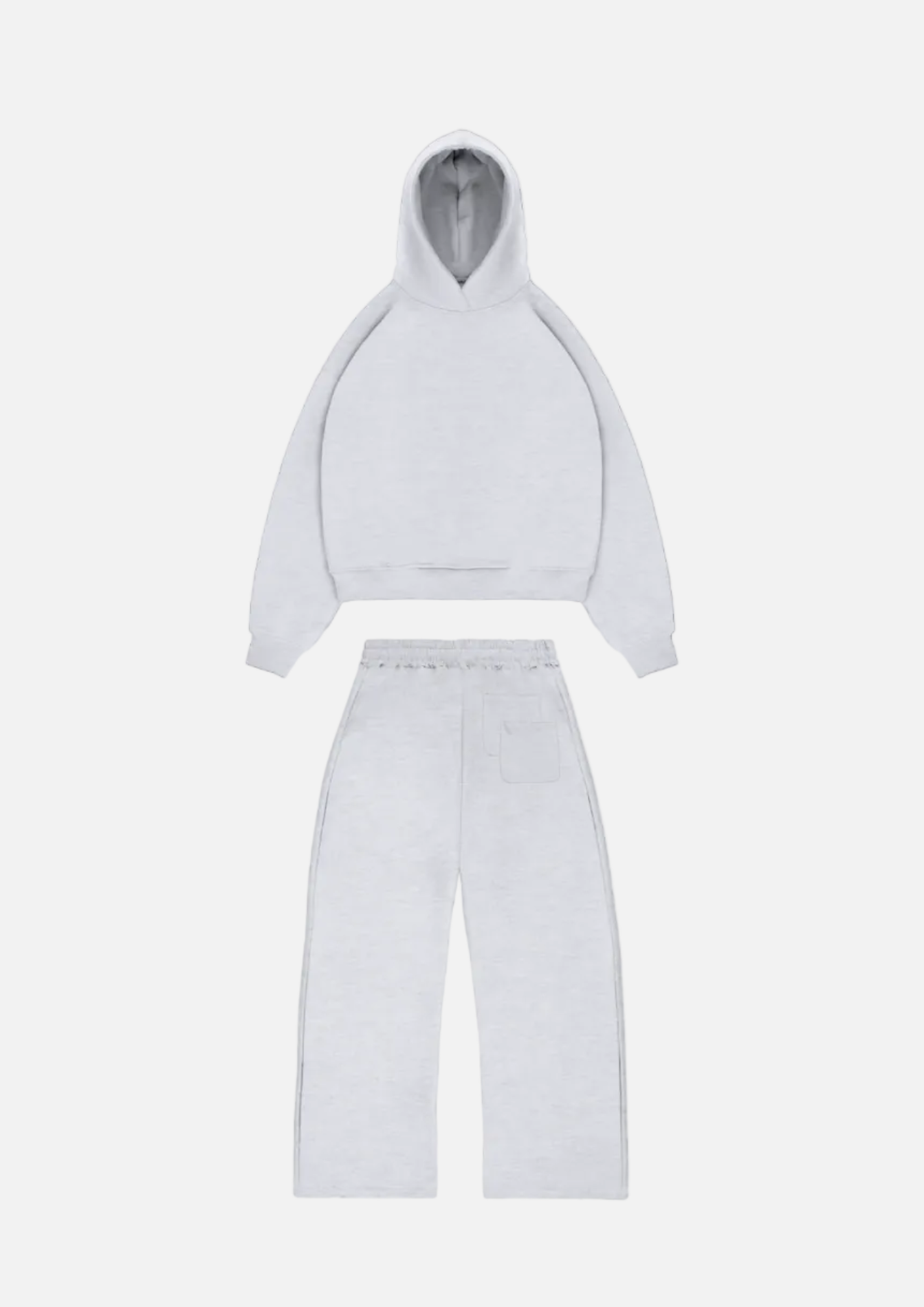 CLOUDS HOODIE + JOGGER WHITE