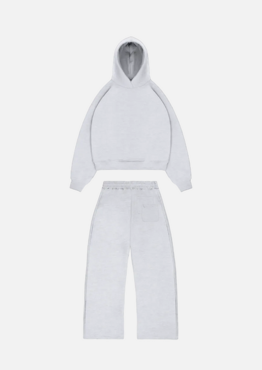 CLOUDS HOODIE + JOGGER WHITE