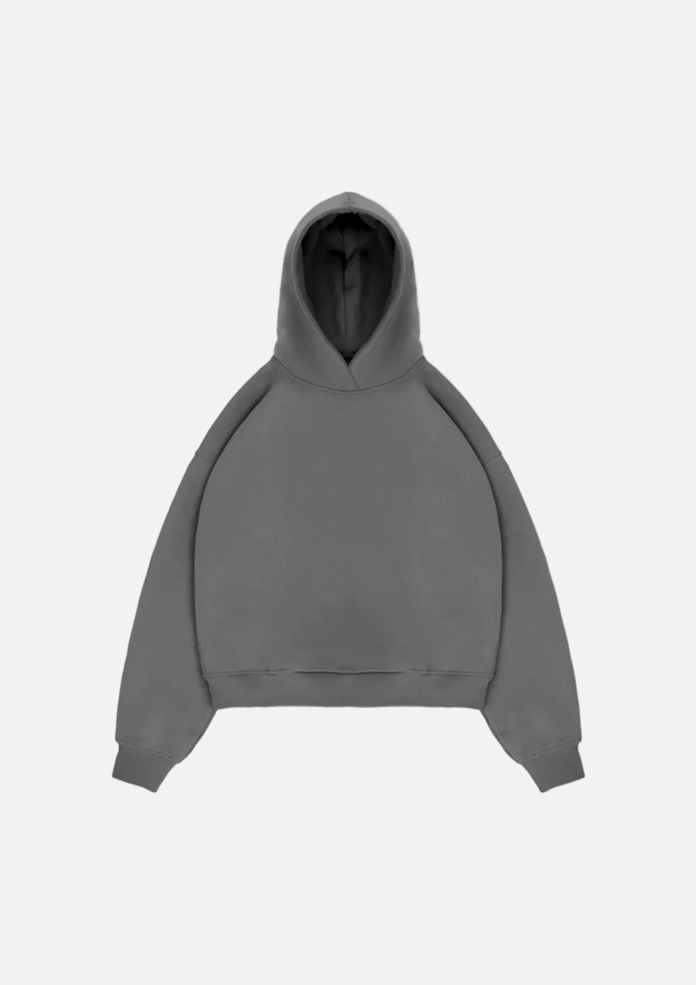 CLOUDS HOODIE DARK GREY