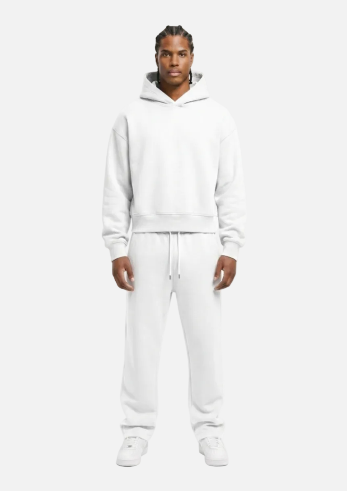 CLOUDS HOODIE + JOGGER WHITE