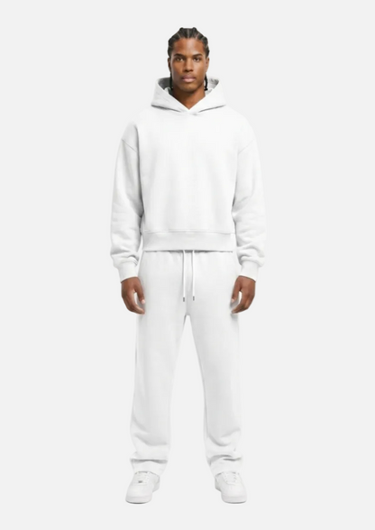 CLOUDS HOODIE + JOGGER WHITE