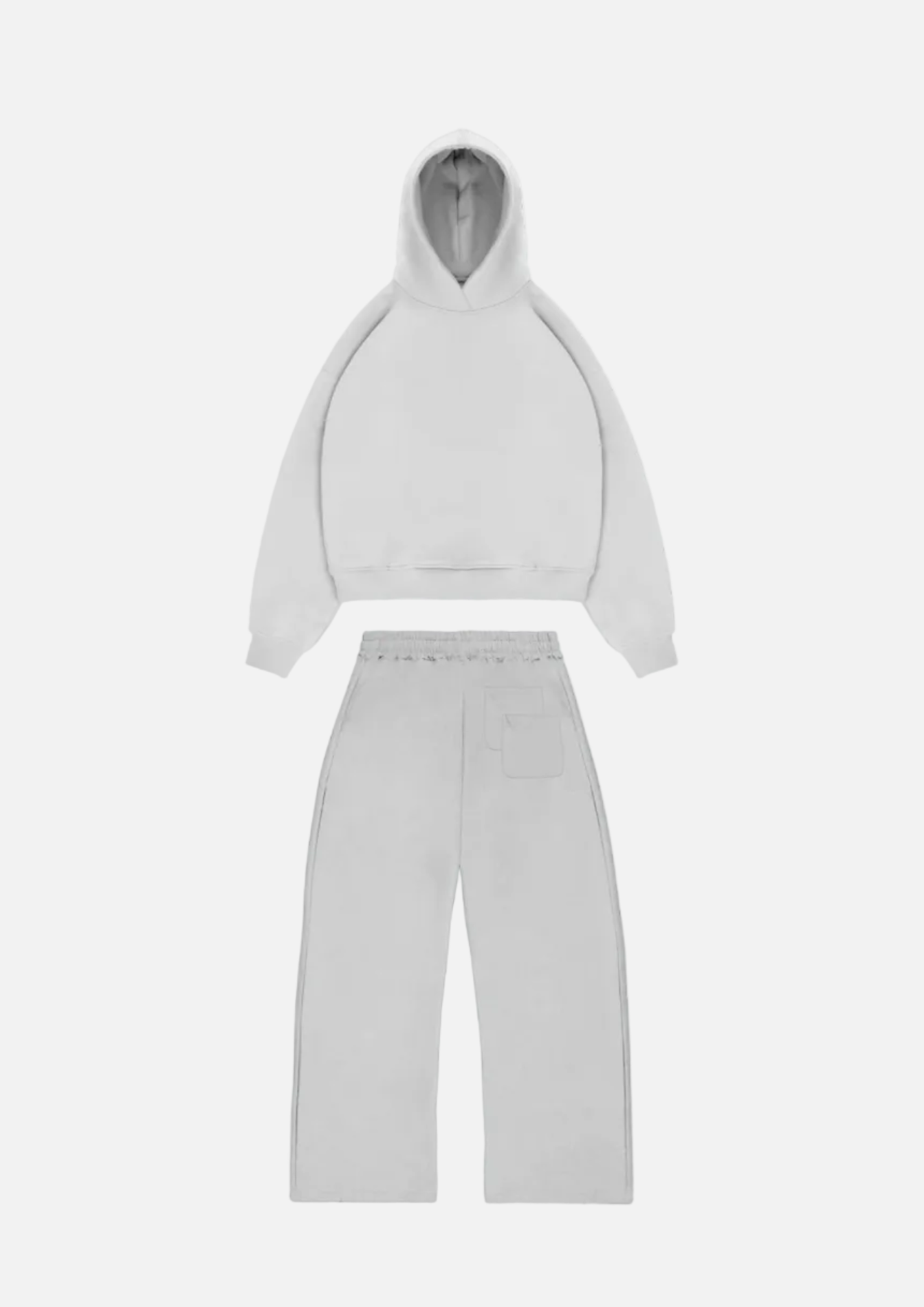 CLOUDS HOODIE + JOGGER GREY