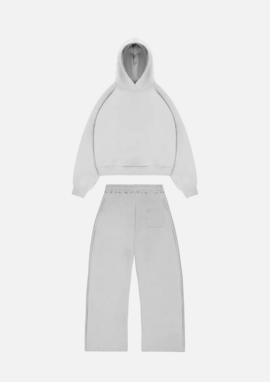 CLOUDS HOODIE + JOGGER GREY